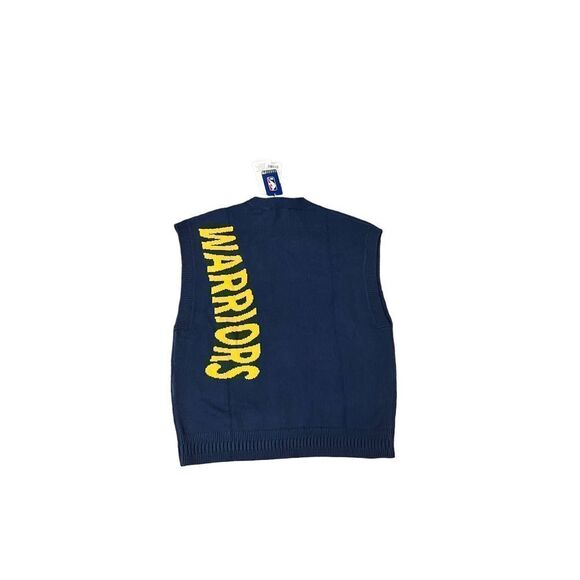 NBA Jack and Jones Golden State Warriors Sweater Vest Size Medium NWT - Picture 2 of 7